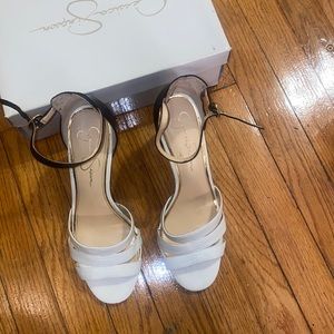 Jessica Simpson JS Madeline Black & White Heel